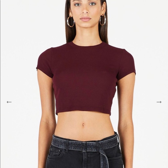cotton citizen venice crop tee